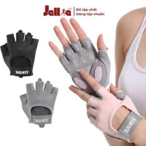 Găng tay tập gym cao cấp, thoáng khí, chống trượt hiệu quả Aolikes AL-121